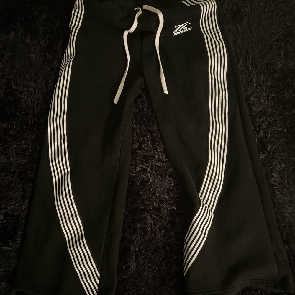 archive Black and White Track Pants